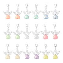 50Pcs Angel Pendant Keychain Angel Charm Keyrings Fashion Backpack Accessories for Handbag,Purse Decors Key Charm 1