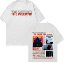 Reperis The Weeknd Abel Makkonen Albumo Turo Grafiniai Marškinėliai Vyriški Drabužiai Y2k Mada Hip Hop Gatvės Apranga Per didelis Marškinėlis 2XL