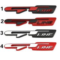 Automobilio ženkliukas emblema lipdukas GT Line logotipas sunkvežimio lipdukas skirtas Peu-geot 308 508 3008 5008 1