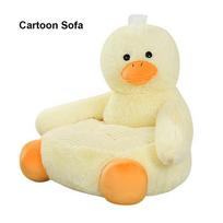 Minkšta vaikiška lokio sofos kėdė Lokys Antis Gyvūnas Animacinis filmas Tingus sofos užvalkalas Berniukams ir mergaitėms Duck Sofa Cover