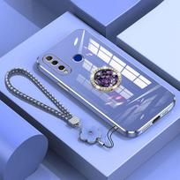 Honor20i dėklas su dirželiu, prabangus deimantinis laikiklio dėklas Honor 20i 10i 30 20 Pro Lite 20e 20s dangteliai, Honor 20i stovas žiedas Honor 20i&Case & Holder smėlis