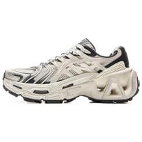 Li Ning Furious Rider ACE 3.0 Fashion Trend Cushioning, Wear Resistant Low top Casual Shoes Unisex Ivory Black AZGV151-1 41
