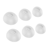 Silicone Earplugs Eartips Comfortable for Buds 4 Earphones Slip Proof Designing in Three Size Set juoda