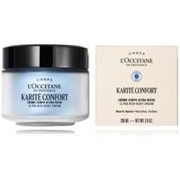 L'Occitane Shea Butter Ultra Rich Body Cream sodrus kūno kremas sausai / jautriai odai - 200 ml.