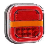 28 LED stabdymo žymėjimo žibintai Priekabos galinis žibintas Vandeniui atsparus posūkio signalas Stovėjimo atbulinės eigos stabdžių žibintas Automobiliui Sunkvežimiui Dešinysis