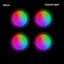 4 vnt. LED 70mm 68mm 64mm 90A Lauko riedučiai 80mm 76mm 72mm Ritinio ratukai Dalys Mirksintys ratukai 70mm-Red