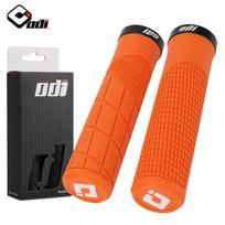 Durable And Safe Odi Bicycle Rubber Grips Mtb Alloy Lock Bilateral Lock Handlebar Grips Anti Slip Cycling Handlebar Sleeve Bmx Bike Accessories