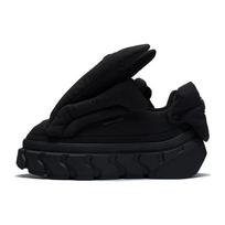 Li Ning Trace, Flow, Strange Blessing Abrasion Resistant Breathable High top Sports Casual Shoes Women's Black AGCS226-3 36