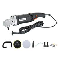 Strong  1400W Variable Speed Buffer Polisher set Double  Backing Plate Rotary Polisher Simple to Operate for Car Waxing mėlyna