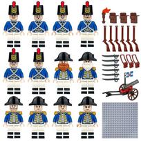 2025 Revoliucijos karo rinkinys Ginklai Karališkasis Jūrų Laivynas su 12 VNT. Legiono Kareivio Minifigūrėlės Rinkiniai Priedai Statybiniai Kaladėlių Žaislai 4.5cm