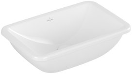 Įmontuojamas praustuvas Villeroy & Boch Loop & Friends, 4A640001, 510 x 340 x 165 mm, White Alpin