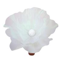 50cm Big Gauze Poppy Flower 3D Large Simulation Flower Giant Silk Flower  Stage Setting raudona