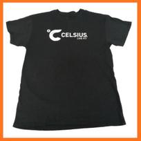 NAUJAS Celsius energinis gėrimas (Live Fit) Premium Logo Unisex Goodtimes marškinėliai DIDELI Unisex marškinėliai XXXXL