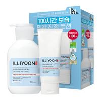 ILLIYOON Ceramide Ato Losjonas Ilgalaikis Drėkinamasis Barjerinis Priežiūros Rinkinys 334ml (+ 100 ml)