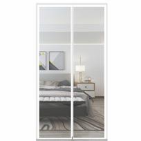 Apsauginės nuo uodų durų užuolaidos, patvarus naminių gyvūnėlių durelių tinklelis, apsauga nuo musių, balkono reikmenys 70x200cm-Style 2 White