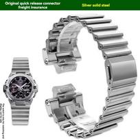 Casio G-SHOCK serijai Black Warrior GST-B400 modifikuotas plieninis dirželis nerūdijančio plieno laikrodžio dirželis vyriški madingi aksesuarai GST-B400mm black