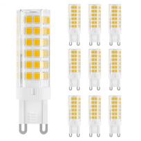 G9 LED lemputė 220V 4-7W Be mirgėjimo Keraminė Šilta/Šalta balta Kristaliniam sietynui Namų dekoravimas Energijos taupymas 10PCS 4W G9 LED šilta balta spalva