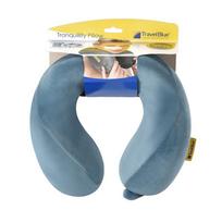 TRAVEL BLUE Memory Foam U-shaped Travel Pillow mėlyna