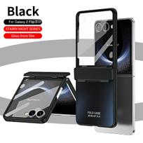 For Samsung Galaxy Z Flip 7 Star Series Plating PC Anti-Drop Anti-Fingerprint Anti-Slip Phone Case For Galaxy  Z Flip 7 sidabras