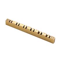 12 stygų gitaros kauliukas balnelis žalvarinis aukščiausios kokybės išpjautas viršutinis kauliukas vintažinio stiliaus elektrinės gitaros priedai plokščias dugnas 1