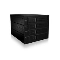 Backplane IcyBox 4x3,5" SATA/SAS HDD/SSD -> 3x 5,25" Schacht retail | IB-564SSK | 4250078161400