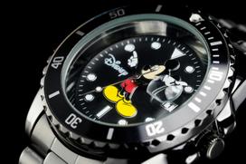 ANOTHER HEAVEN Disney Mikio Laikrodis Senovinis Pakartotinis Modelis GMT Master Submariner (Pilnai juoda)