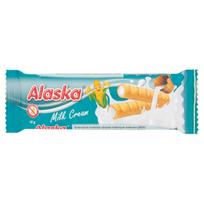 ALASKA Kukurūzų suktinukai su pieno kremu 18g