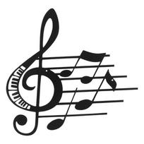 Muzikos Natos Sienos Dekoras Metalo Muzikos Natos Sienos Muzikos Tema Natos Dekoras Kabantis Ženklas Sieninis Laikiklis Namų Svetainei Menas 1