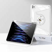 For IPad Air 4th 5th 10.9 Pro 11 12.9 13 Inch Magnetic Case, for IPad 11th 10th 10.2 9th 8th 7th Generation Detachable Back Case iPad Mini 6 Mini 7 balta