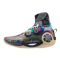 Li Ning WOW 9 Infinity Basketball Shoes Men's High top Black/Multicolor ABER003-2 41.5