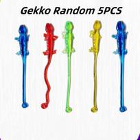 5/10/20 VNT Elastingi roplių žaislai Kalėdinės dovanos Lipnūs Fidget užpildai Vaikams Geckas Juokingas taikinio kamuoliukas