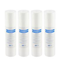 Water Purifier 10 Inch 4pcs 1-Micron Sediment Water Filter Cartridge PP Cotton Filter System
