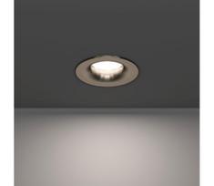 Eglo 902275 -LED Vonios kambario įleidžiamas lubų šviestuvas SALABATE LED/4,9W/230V Ø 8,8 cm IP65 chromas
