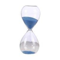 15/30 minučių Stiklo laikas Smėlio laikrodžio laikmatis Neperšlampamas Šiaurės šalių stiklo lašelis Valentino diena blue-30min gray