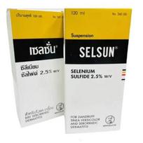 Šampūnas nuo pleiskanų - Selsun sulfidas 2,5% - 2 x 120 ml - Prieš pleiskanas - Prieš plaukų slinkimą