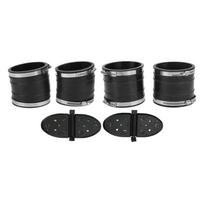 Y formos išmetimo žarnos gofruotės žarnos komplektas Vandens sklendės vožtuvas Apatinė Viršutinė 32‑14358T Pakeitimas Mercruiser V6 V8 varikliams