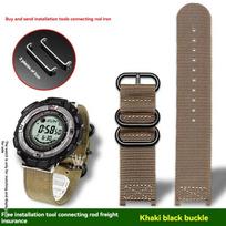 Casio PRG-240 PRG-130Y/T PRW-1500 PRG-130 laipiojimo laipiojimo nailono drobės dirželis vandeniui ir įrankių sportinių dirželių priedai 0mm