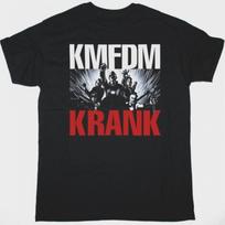 New KMFDM Band KRANK Album T Shirt S-5XL Heavy Cotton Black SE692 Unisex T-Shirt XXL