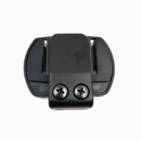 Dvipusės juostelės pagrindas Motociklo šalmo domofono spaustukas EJEAS V4 /V4Pro/V6/V6Pro juoda