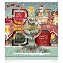 Yankee Candle Passport To The Holidays žvakių rinkinys (122 g. žvakė + 3 x 37 g. žvakės) - Rinkinys