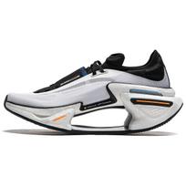 Li Ning Shadow 3.0 žemi CloudTec ilgo nuotolio bėgimo sprintui bėgimo bateliai Unisex Juodi Balti ARRU005-1 43.5