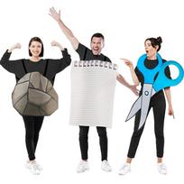 Akmuo-Žirklės Juokingi Kostiumai Renginiams, Suaugusiems One size fits all adults mėlyna