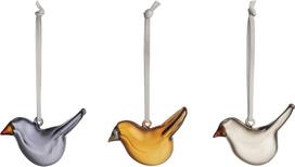 Iittala Kalėdinės dekoracijos Birds įvairių spalvų mini 3 vnt.