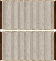 Umage Audacious spintos tambūro durys 91 x 46 cm, šviesaus smėlio
