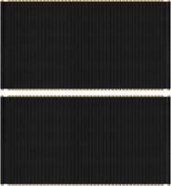 Umage Audacious spintos tambūro durys 91 x 46 cm, juodos