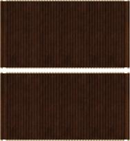 Umage Audacious spintos tambūro durys 91 x 46 cm, tamsiai rudos
