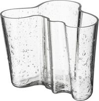Iittala Vaza Aalto 16 cm, skaidrus burbulinis stiklas