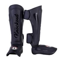 Knockout Legacy shin guards black matt XS