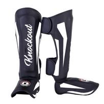 Knockout Legacy shin guards black, white S