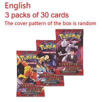 Netoksiškas 360 vnt. Pokémon Phantasmal Flames kortų rinkinio pakuotė Popierinės kortelės Vaikų stalo žaidimas Anime gerbėjo dovana Karštos stalo žaidimo kortelės